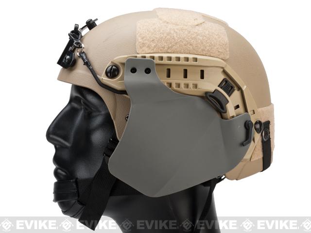 Matrix Side Cover Set for ARC Type Airsoft Helmet Rails (Color: Foliage Green)