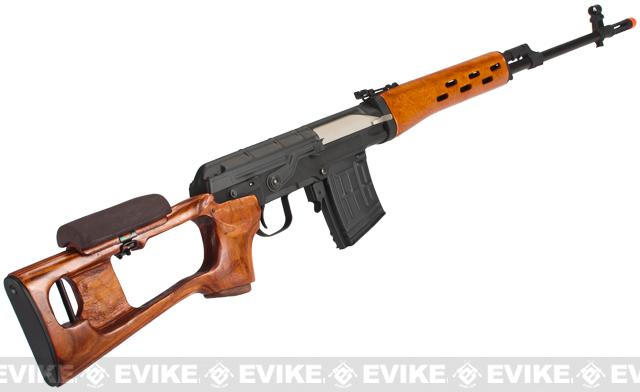 SVD Sniper Rifle AEG Replica - Real Wood [A&K]