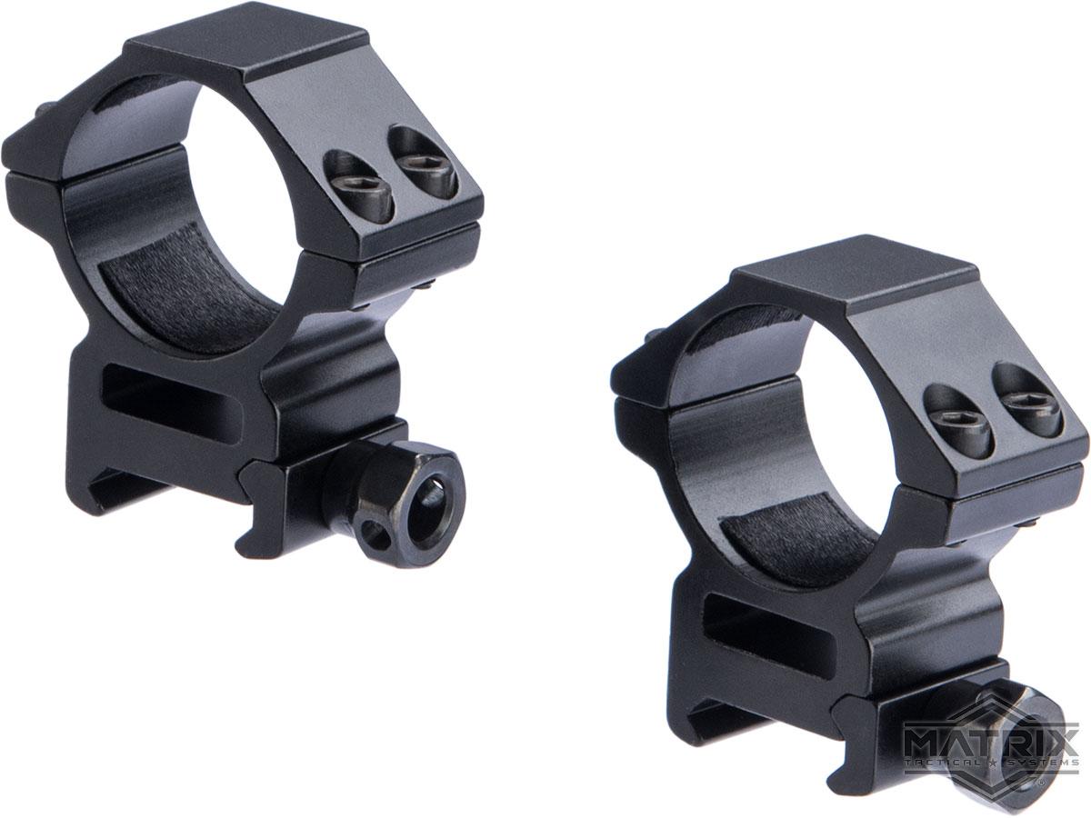 Matrix Aluminum Scope Mounting Rings (Type: 30mm Tube / Short ...