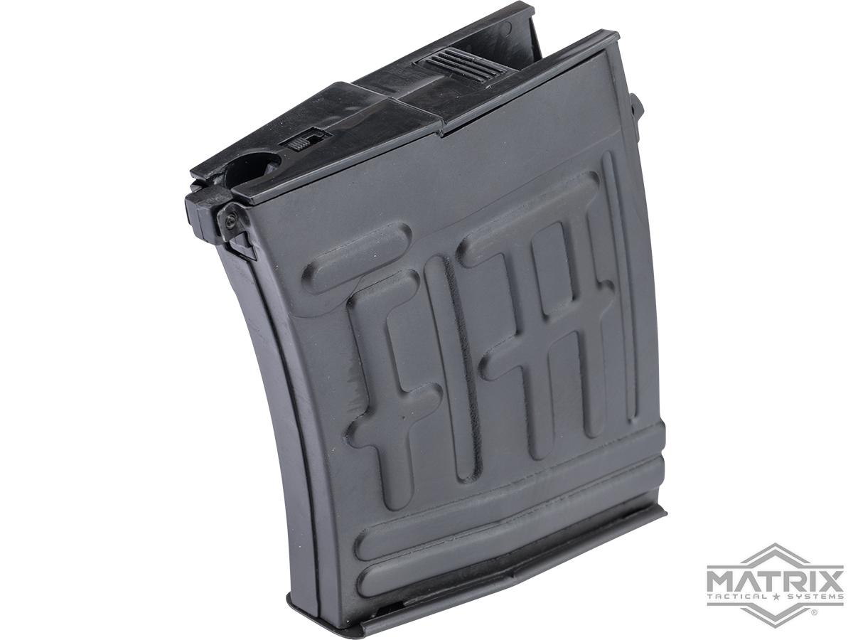 Matrix x SP Systems QPQ Finished 180rd High-Cap Magazine for SVD Airsoft AEG Rifles