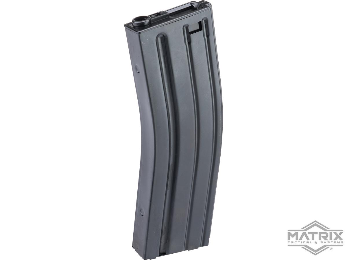 Matrix x SP Systems QPQ Finished High-Cap Magazine for M4 Series Airsoft AEG Rifles (Model: Long / 350rd)