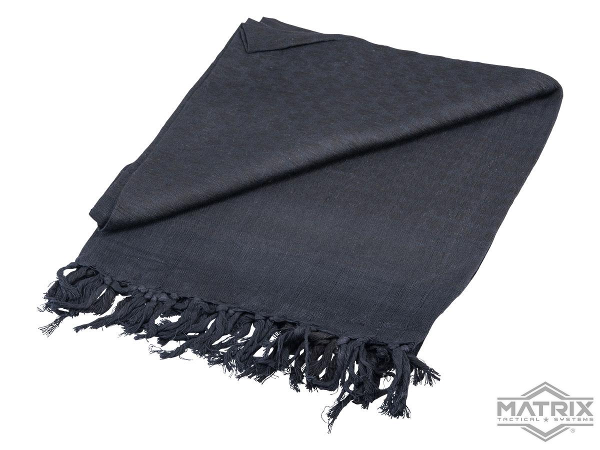 Matrix Woven Coalition Desert Shemagh / Scarves (Color: Black)