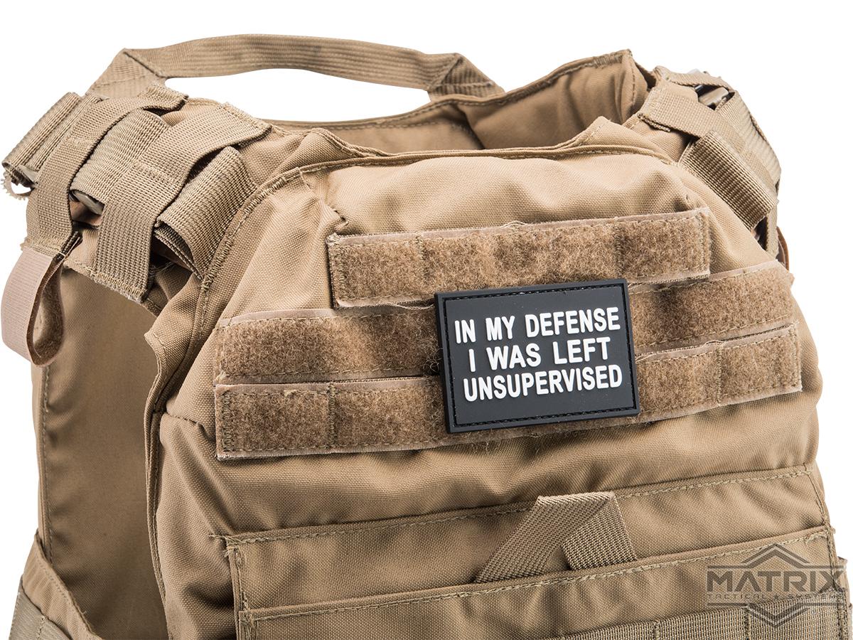 Matrix In My Defense, I Was Left Unsupervised PVC Morale Patch, Tactical  Gear/Apparel, Patches -  Airsoft Superstore