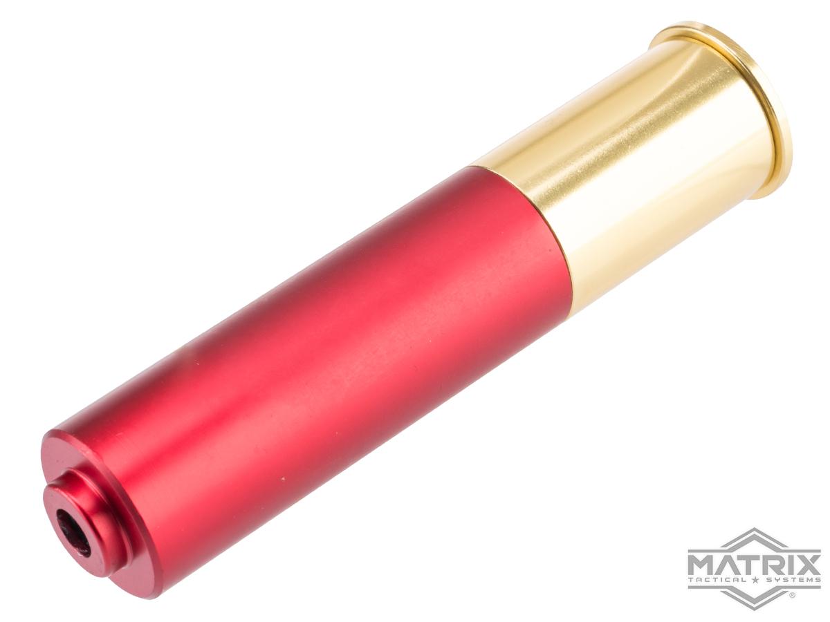 Matrix Spare Shells for Madmax Double Barrel Airsoft Shotgun (Color: Red-Gold / 6 Rounds)