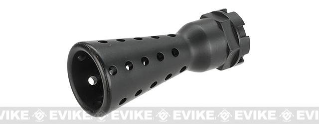 Matrix ZB26 Style Flash Hider for 14mm- Airsoft AEG's - Black