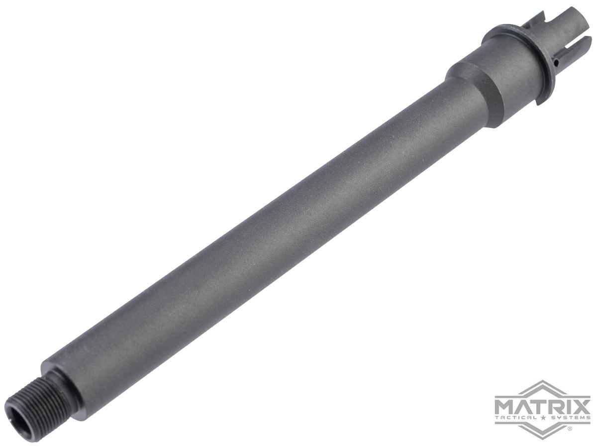 Matrix CNC Aluminum Outer Barrel for M4 / M16 Series Airsoft AEG Rifles (Length: 7.5 / Standard)