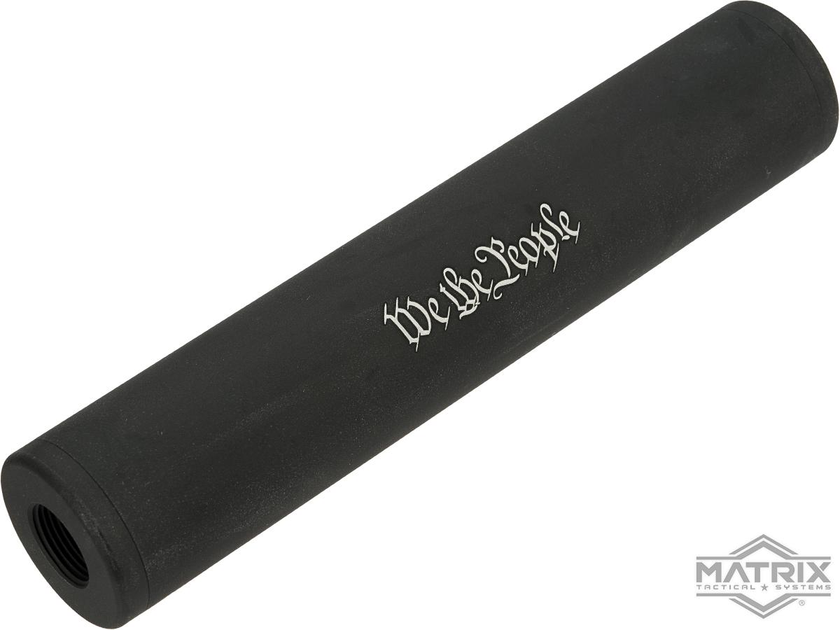 Matrix Airsoft Mock Silencer / Barrel Extension (Model: We The People / 150mm)