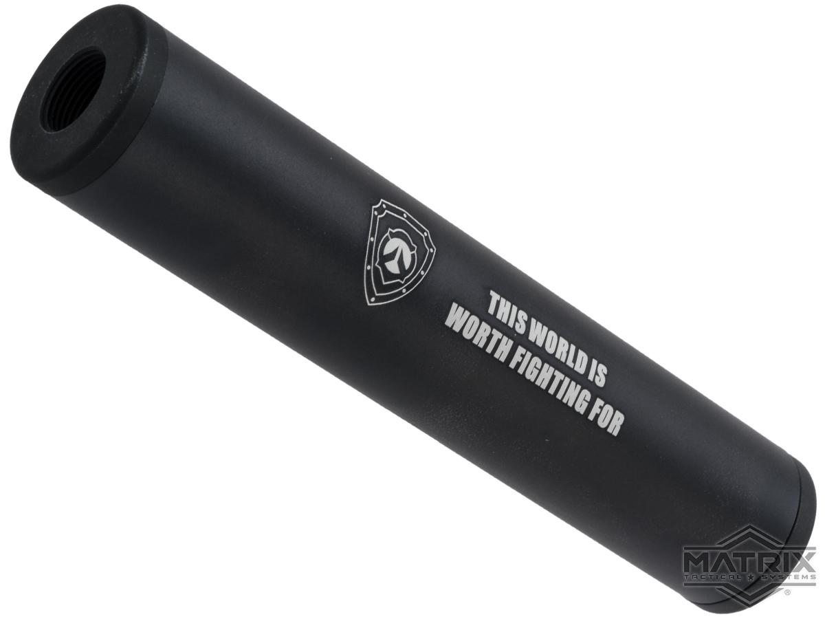 Matrix Airsoft Mock Silencer / Barrel Extension (Model: This World / 150mm)