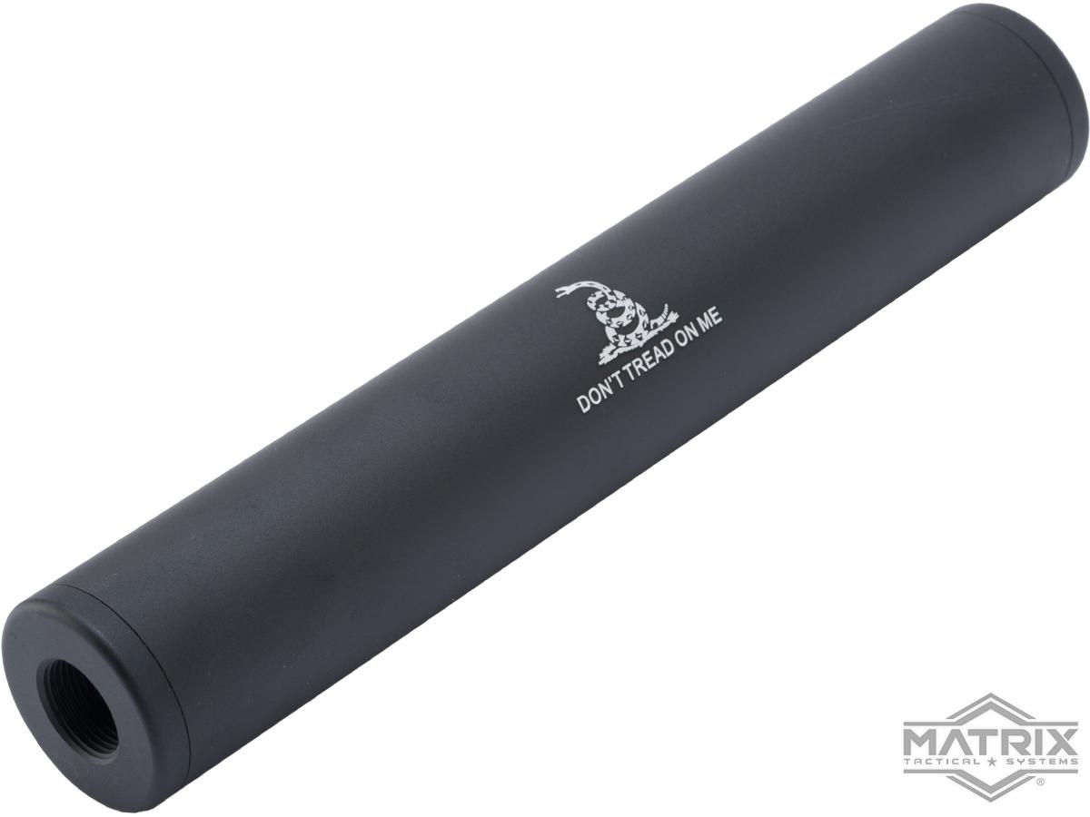 Matrix Airsoft Mock Silencer / Barrel Extension (Model: Don't Tread On Me / 180mm)