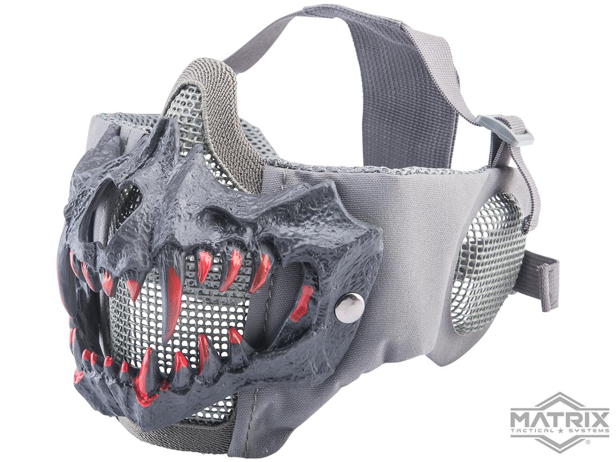 Matrix Fangs Lower Face Protection Mesh Mask (Model: Upgraded / Wolf  Grey), Tactical Gear/Apparel, Masks, Half Face Masks -  Airsoft  Superstore
