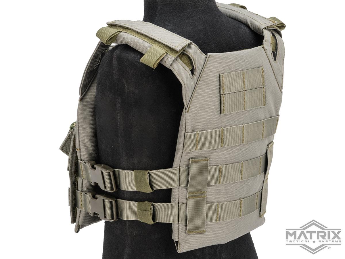 Matrix Level-1 Child Size Plate Carrier (Color: Ranger Green), Tactical ...