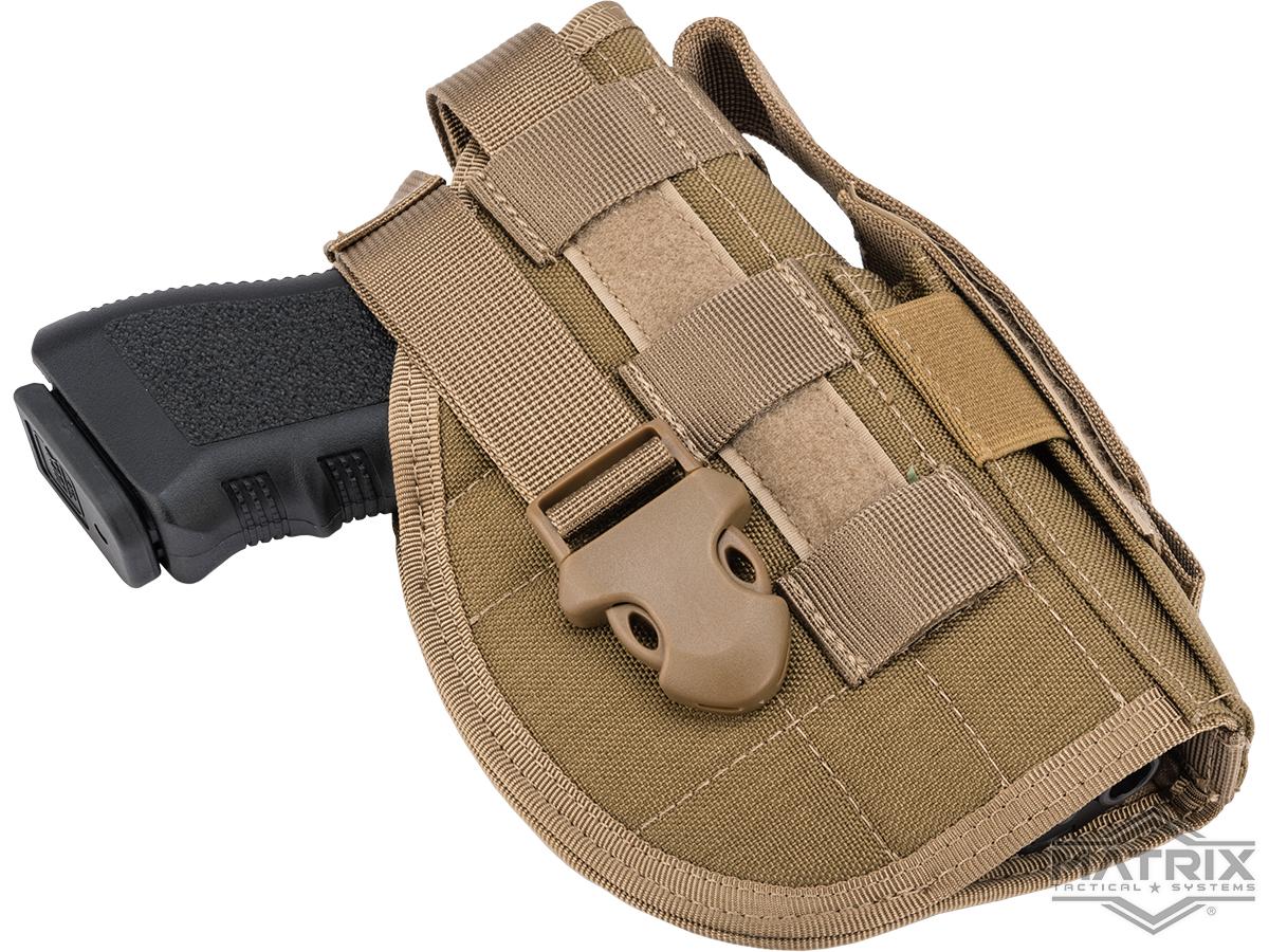 Matrix Tactical Battlefield Elite MOLLE Holster (Color: Tan)