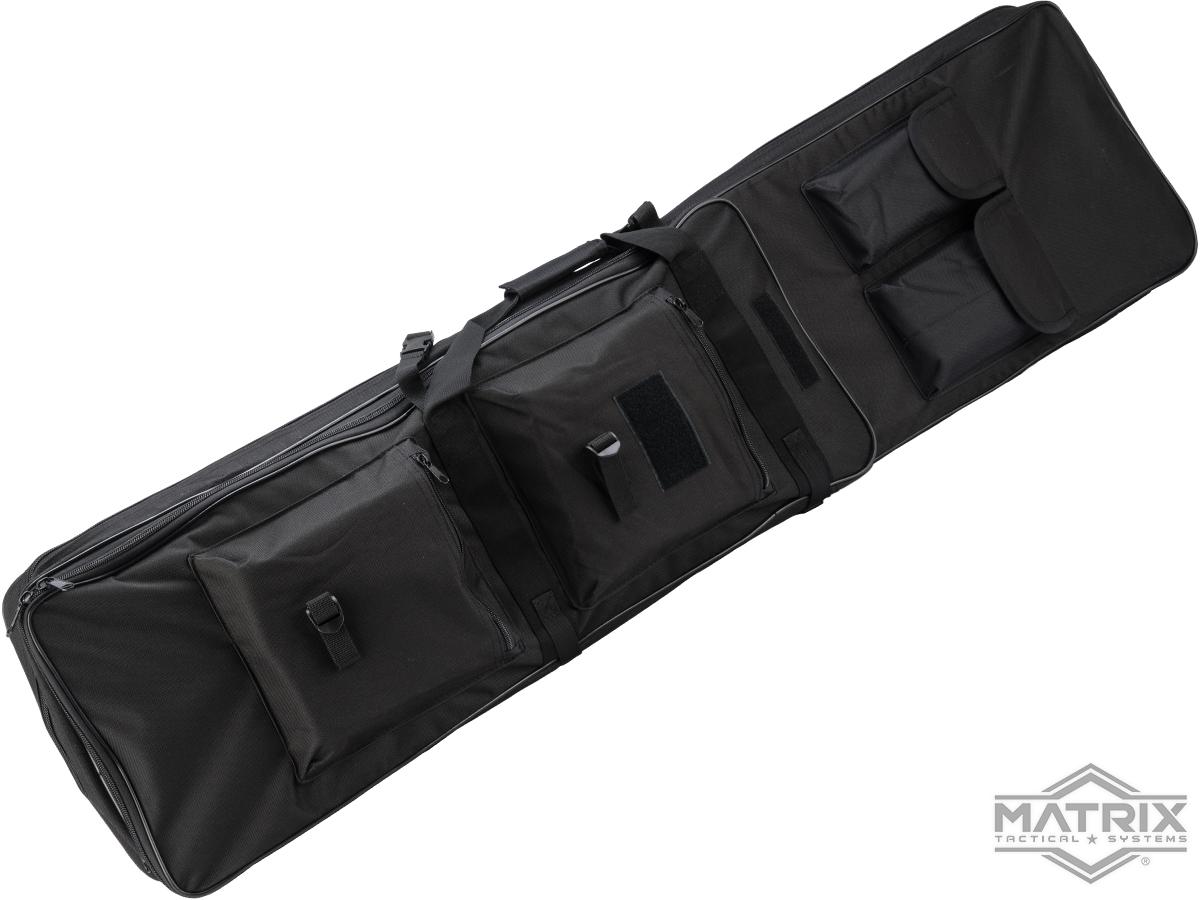 Matrix Tactical Single Padded Rifle Bag with Extension (Color: Black / 47)