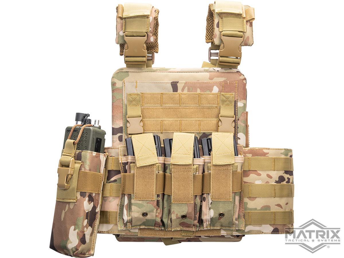 Matrix Adaptive Plate Carrier Vest w/ Cummerbund & Pouches (Color