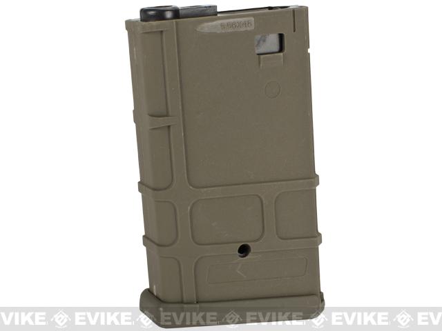 Matrix 190rd Polymer Hi-Cap Magazine for M4 M16 Series Airsoft AEG Rifles (Color: Dark Earth)