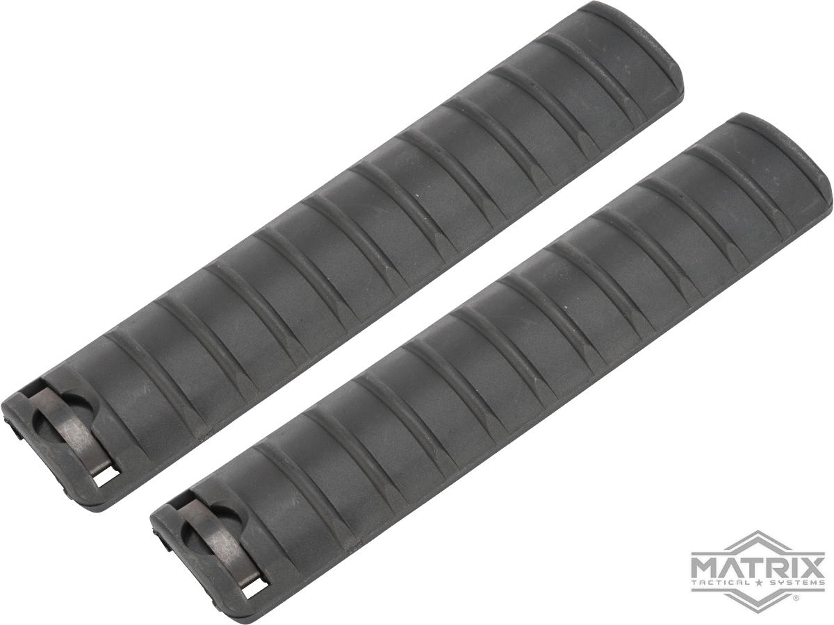 Matrix Polymer Ribbed 6.5 Rail Cover Panel (Color: Black / Set of 2)