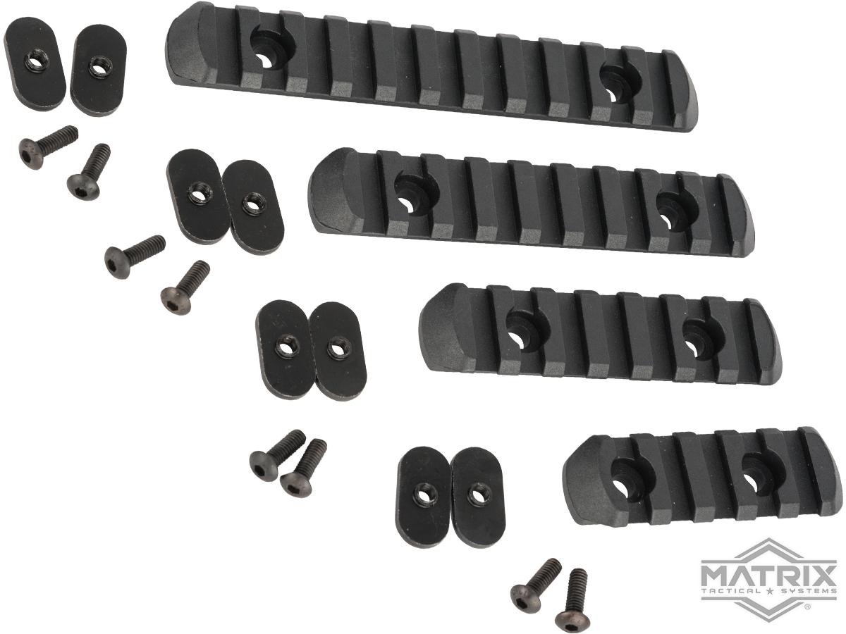 Polymer Rail Set for PTS MOE Hand Guard Series (Color: Black)