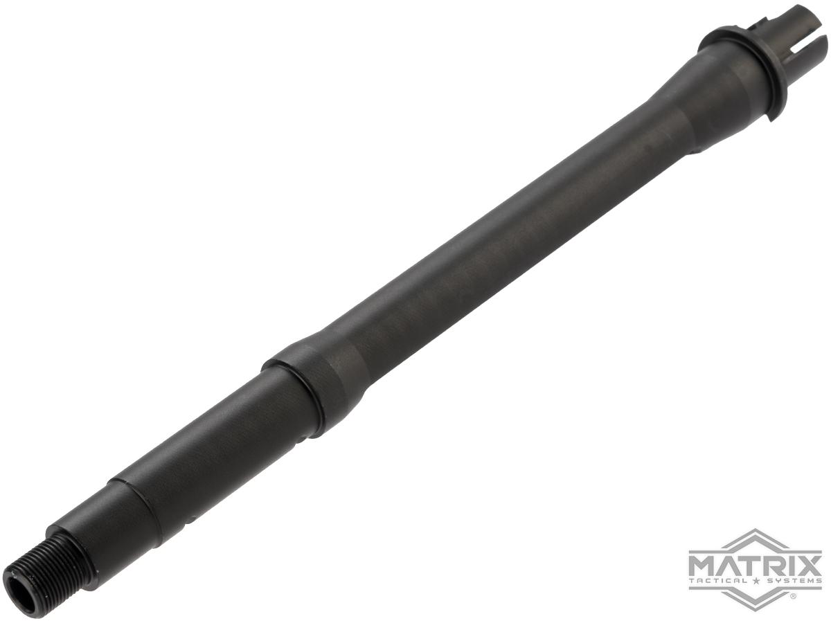 Matrix CQB-R 10 One piece Metal Outer barrel for M4 / M16 / M733 series Airsoft AEG