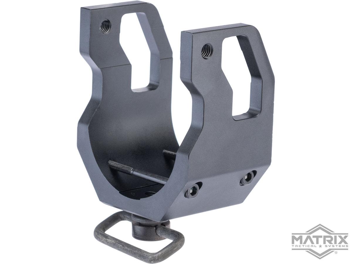 Matrix Rear Sling Adapter Plate For P90 Type Airsoft AEG Rifle - Black