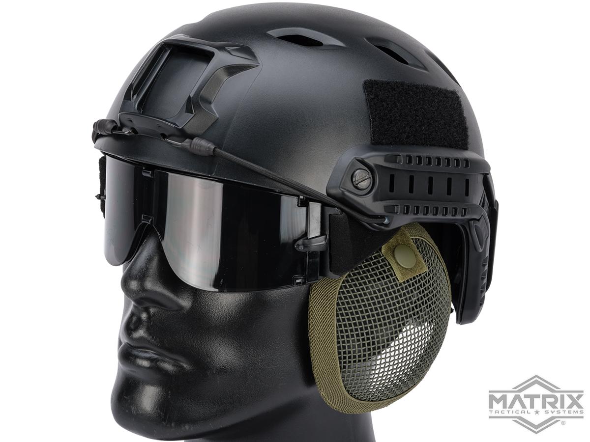 Matrix Tactical Wire Mesh Ear Protector (Color: OD Green)