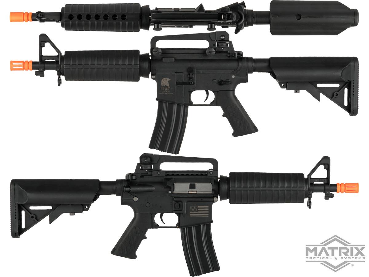 Matrix / S&T Sportsline M4 Airsoft AEG Rifle w/ G3 Micro-Switch Gearbox  (Model: Black M4A1), Airsoft Guns, Airsoft Electric Rifles -   Airsoft Superstore