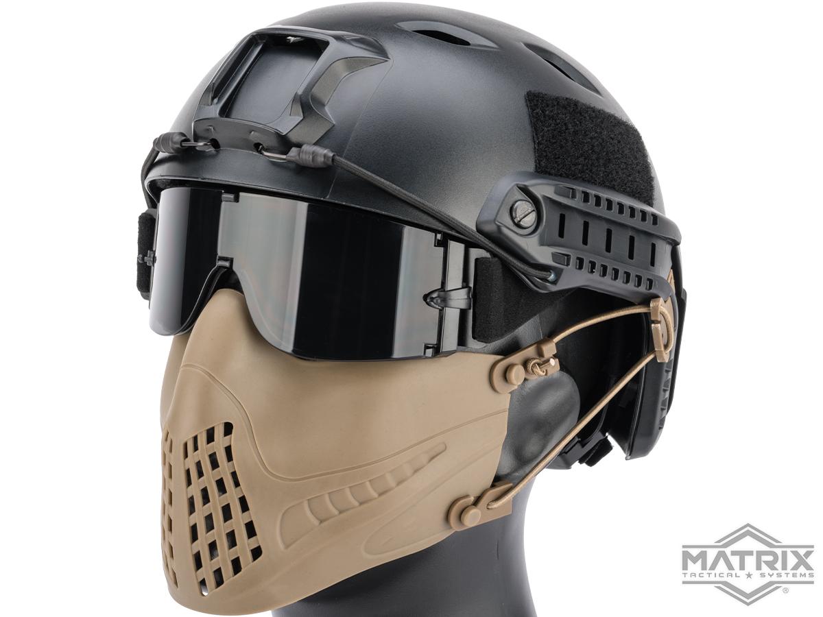 Matrix Pilot Half Mask (Color: Tan)