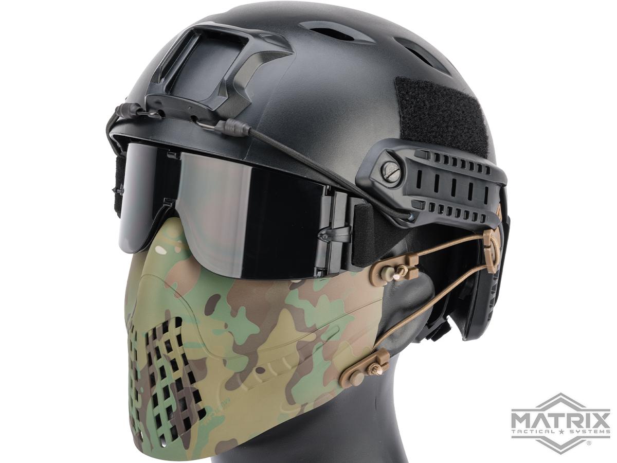 Matrix Pilot Half Mask (Color: Multicam)