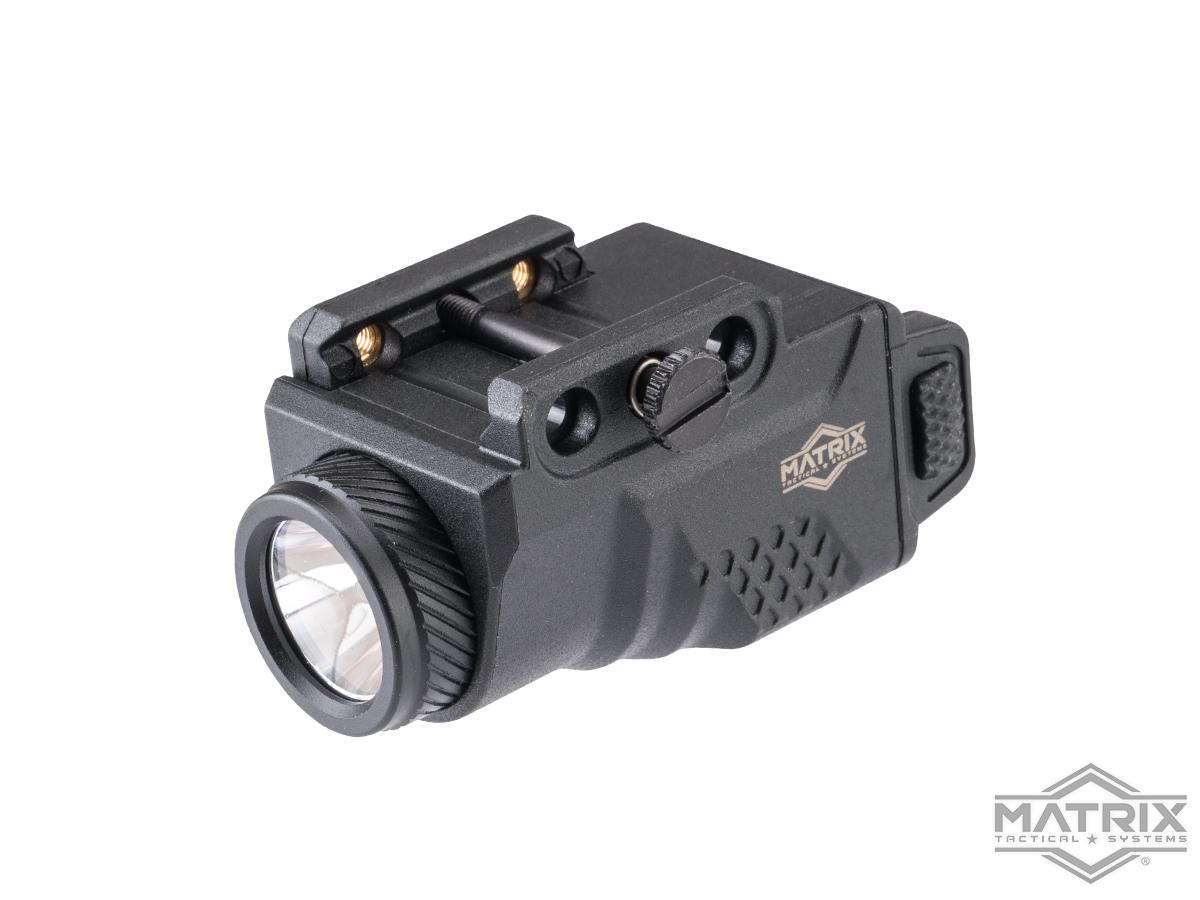 Matrix Max Tactical Rechargeable Compact Weapon Mount Tactical Flashlight (Model: Charlie 800 Lumen)