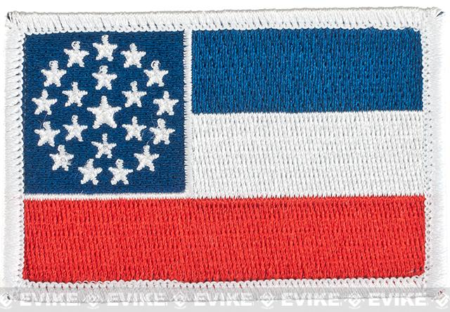 Embroidered US Flag Patches