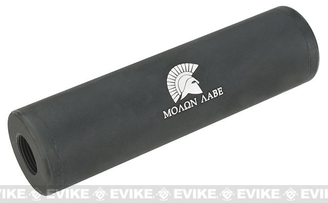 Matrix Airsoft Mock Silencer / Barrel Extension (Model: Molon Labe / 110mm)