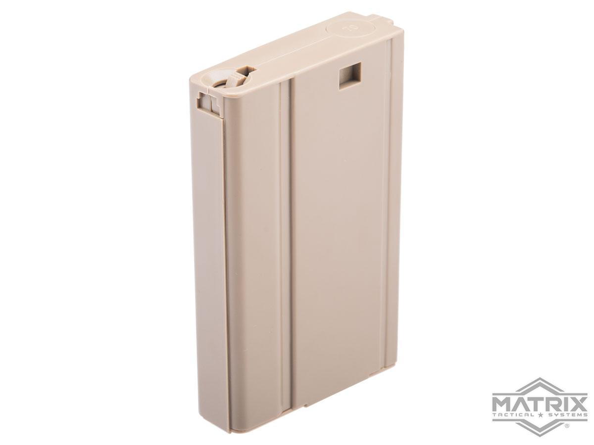 Matrix Polymer Mid-Cap Magazine for M14 / SCAR-H Airsoft AEG Rifles (Color: Tan / 70 Round)