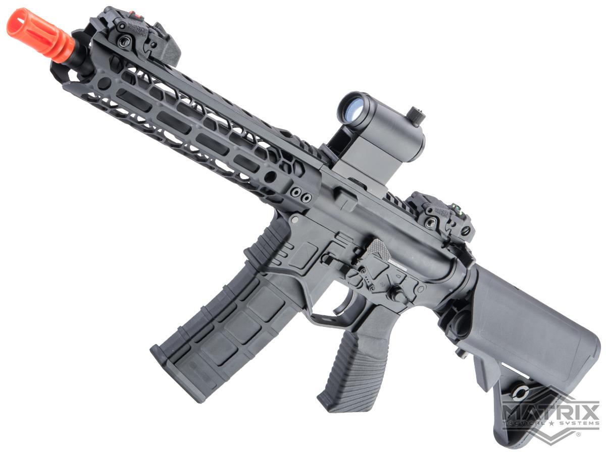 Matrix IMF MC65 Series M4 Gas Blowback Airsoft Rifle by Golden Eagle (Model: 9.5 Super Light M-LOK / Black)