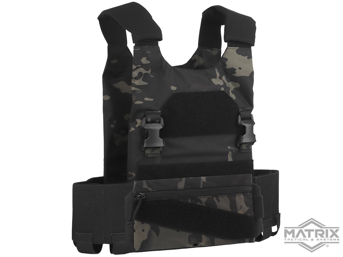 Matrix Lightweight Plate Carrier (Color: Multicam Black), Tactical Gear ...