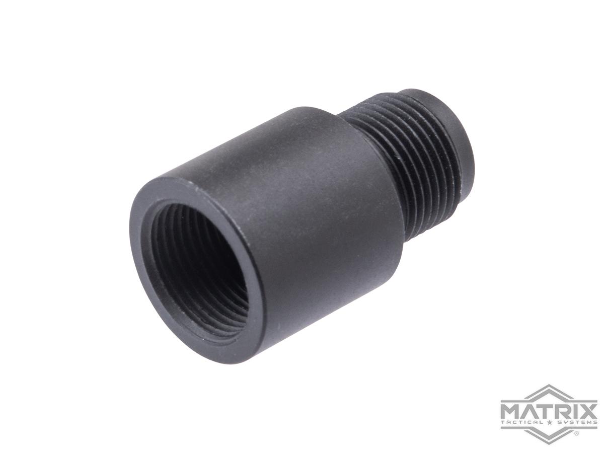 Matrix Airsoft Barrel Thread Adapter (Model: 14mm Negative to Positive / 0.75)