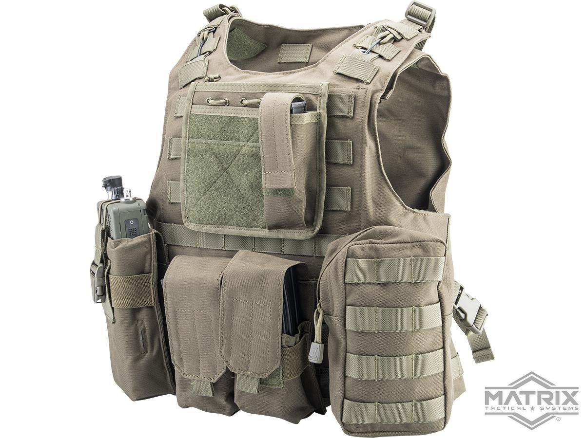 Matrix Future-Soldier Armored Vest (Color: OD Green), Tactical  Gear/Apparel, Body Armor & Vests -  Airsoft Superstore