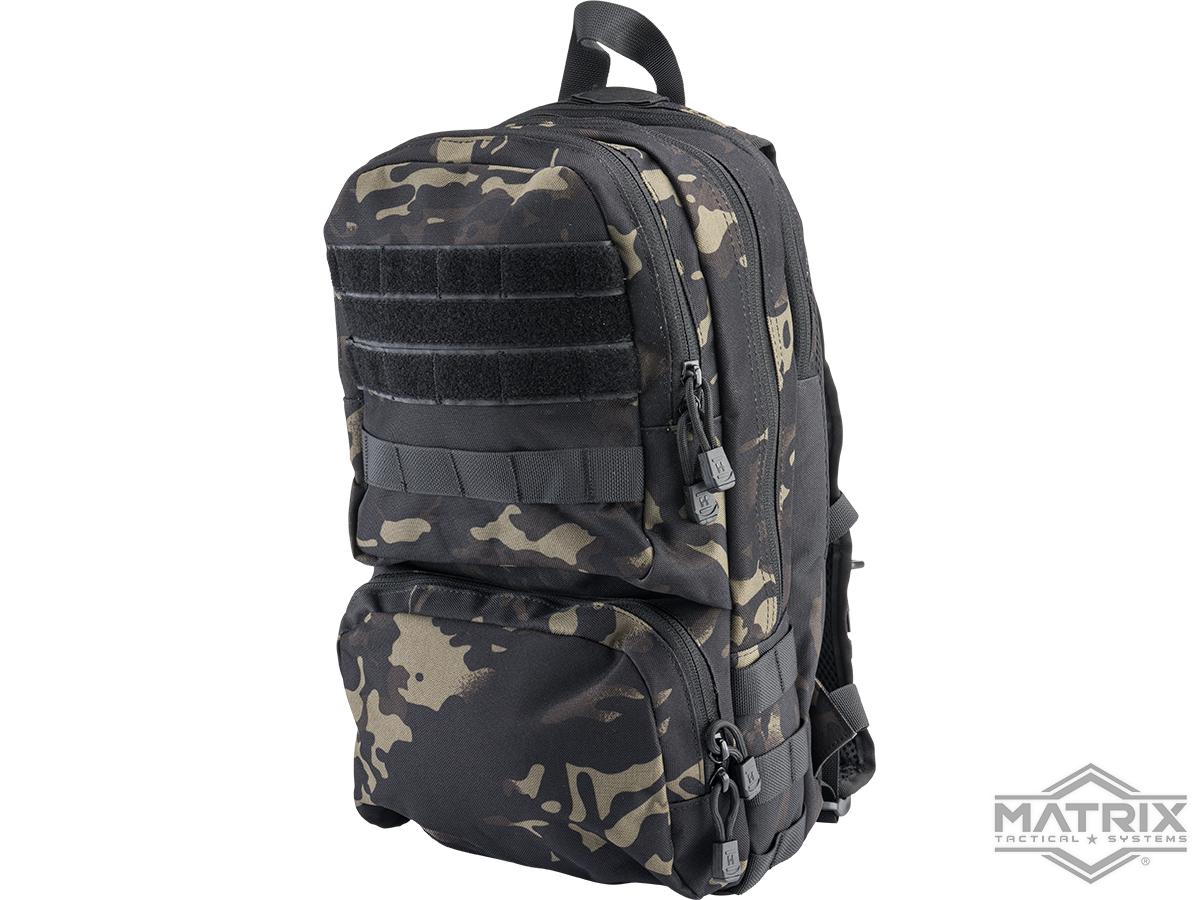Matrix Slim Cut MOLLE Backpack (Color: OCP Black), Tactical Gear ...