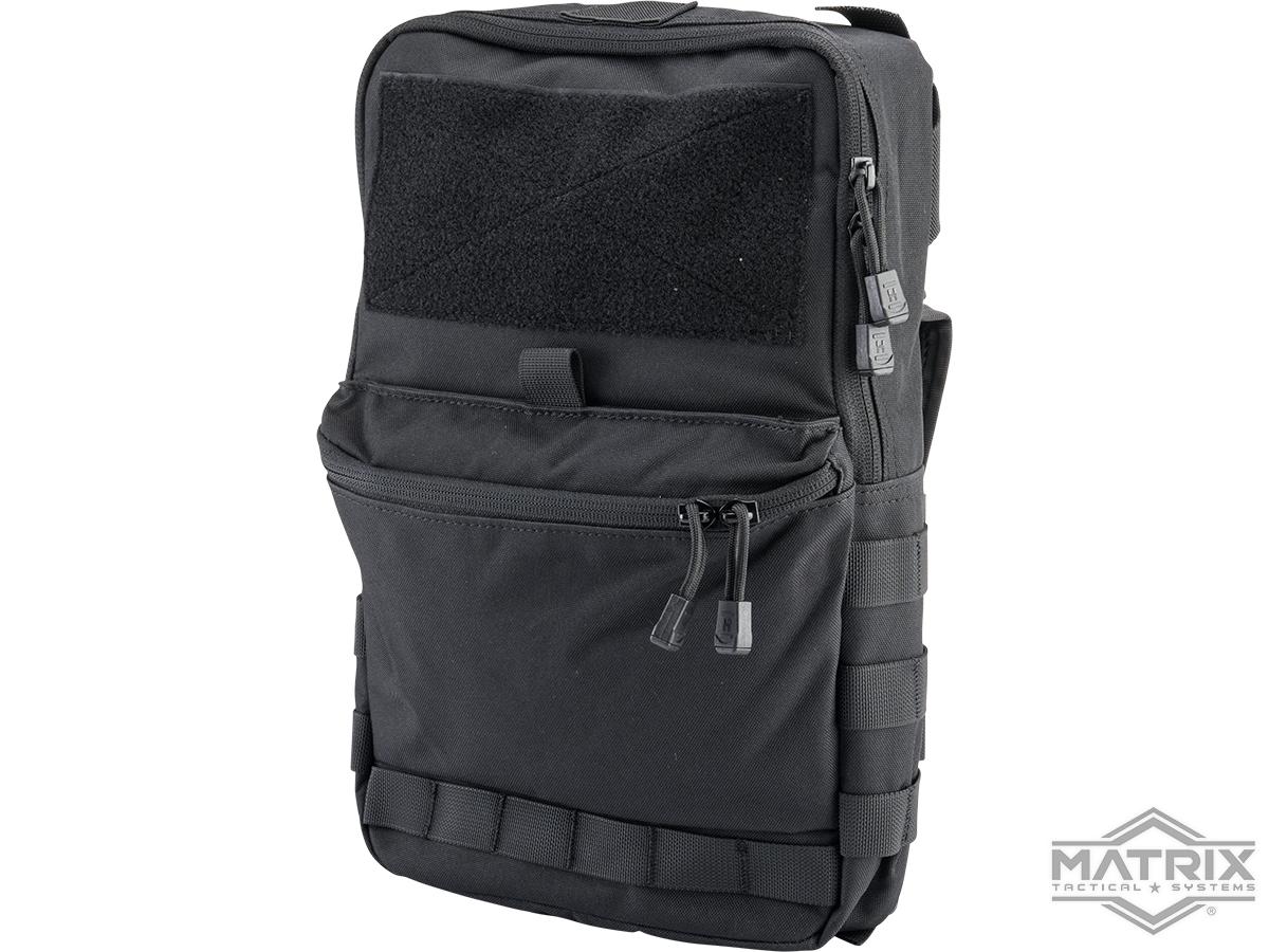 Matrix Hydro Compact Tactical Backpack (Color: Black), Tactical
