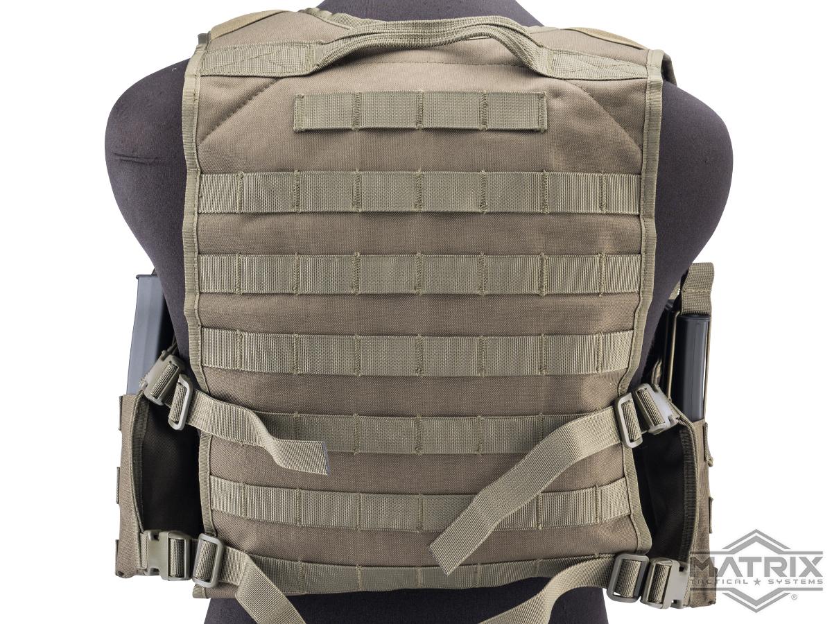 Matrix Modular MOLLE Chest Rig / Plate Carrier w/ Integrated Mag