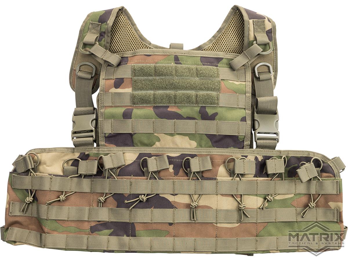 Matrix Modular MOLLE Chest Rig / Plate Carrier w/ Integrated Mag ...