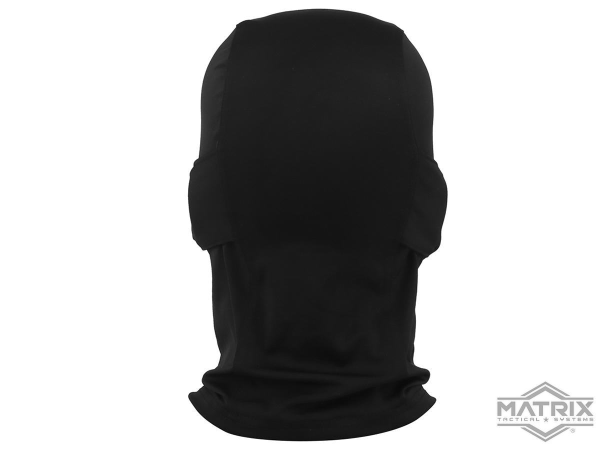 Matrix Ninja Face Mask w/ Internal Lower Face Guard (Color: Black ...
