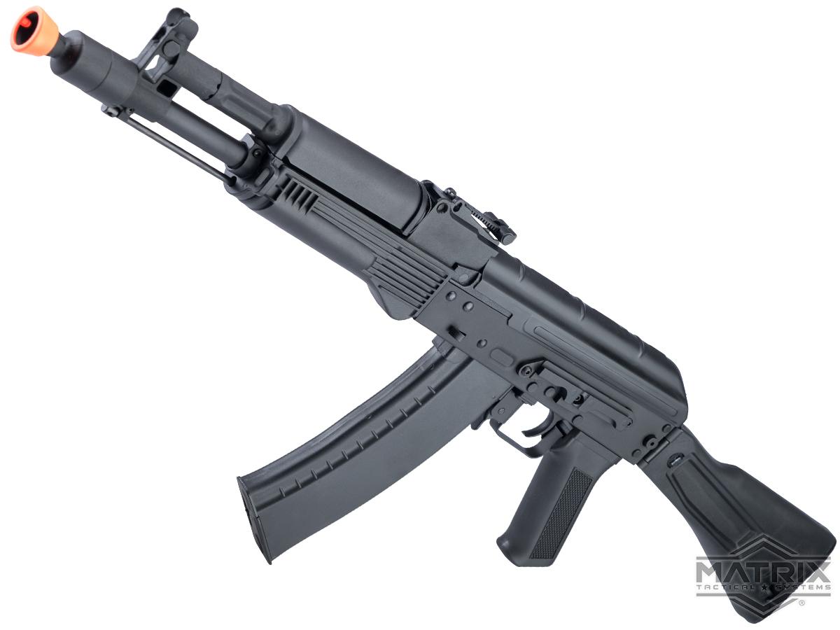 Matrix / S&T AK Series Airsoft AEG Rifle w/ G3 Electronic Trigger QD Spring Gearbox (Model: AK-105 / Black)