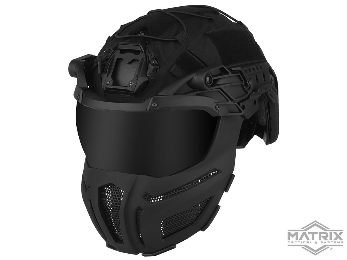 Matrix Vanguard Detachable Full Face Helmet System (Color: Black)