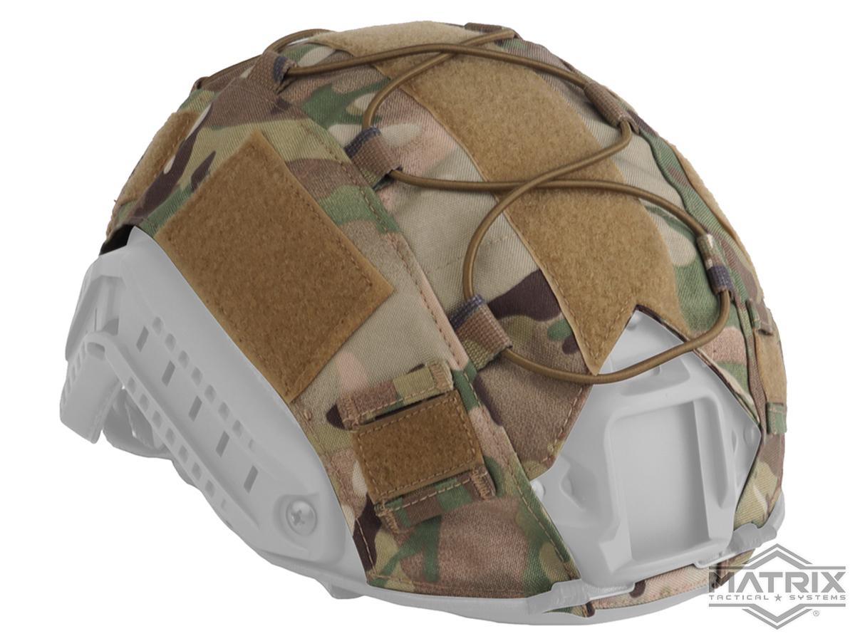 Matrix FAST Type Helmet Cover w/ Elastic Cord (Color: Multicam / Medium)