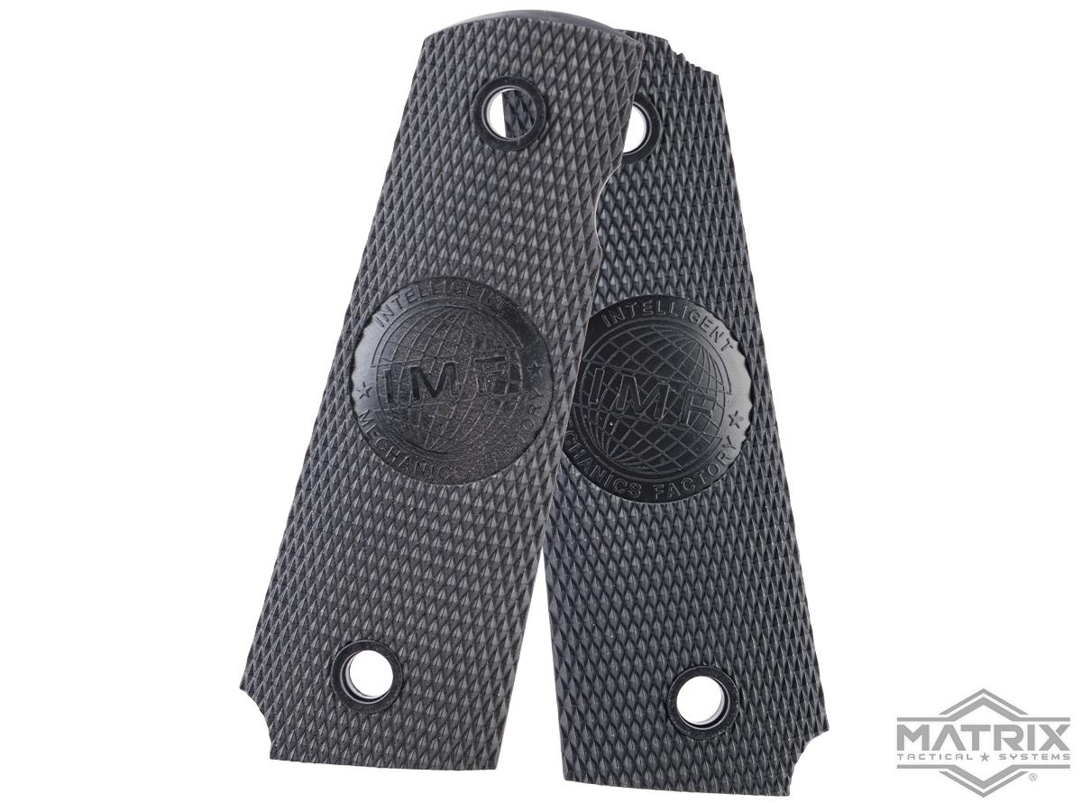 Matrix Pistol Grip Plates for 1911 Gas Blowback Airsoft Pistols (Model: IMF Diamond)