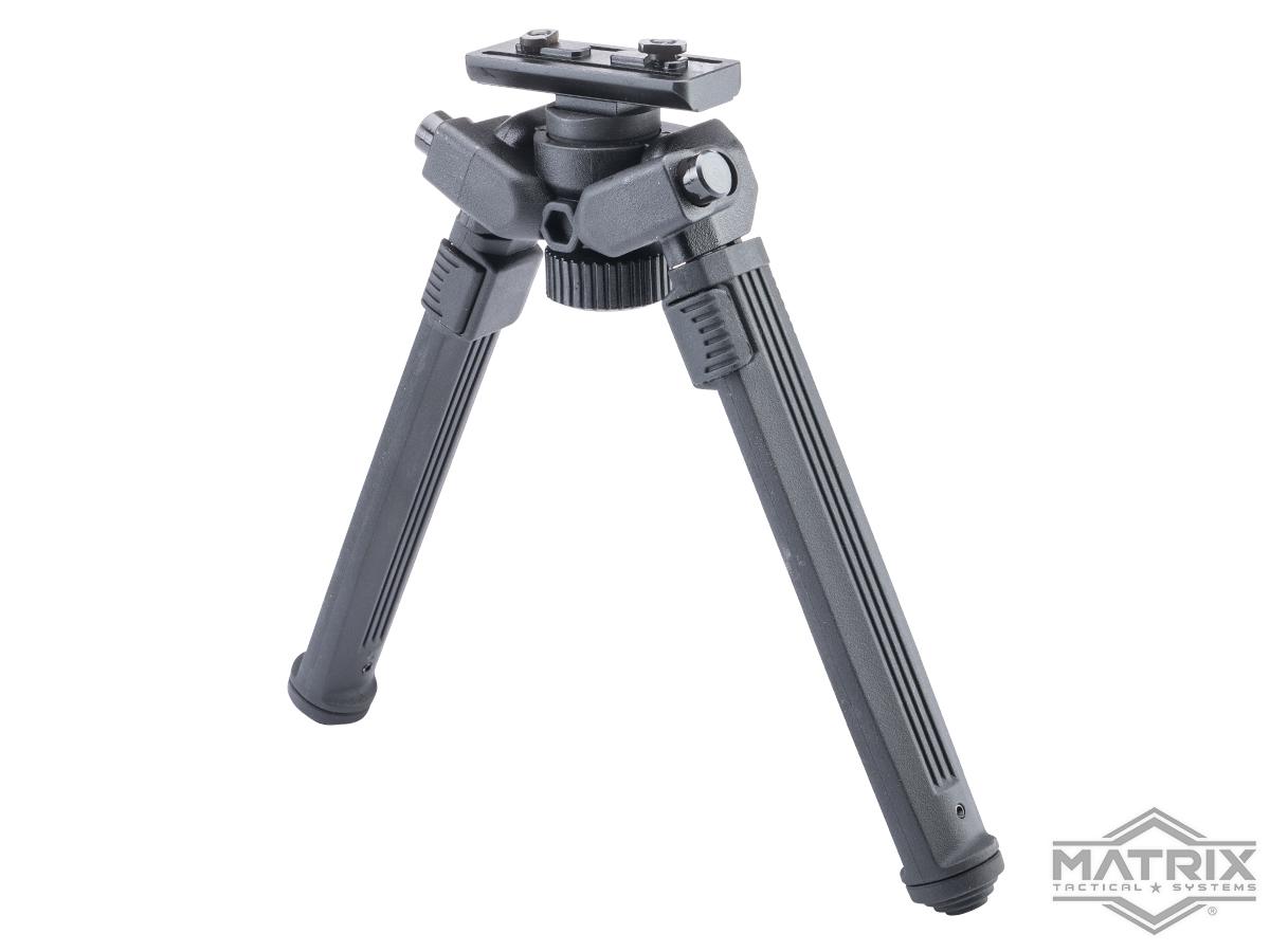 Matrix Adjustable Folding Bipod (Color: Black / M-LOK)