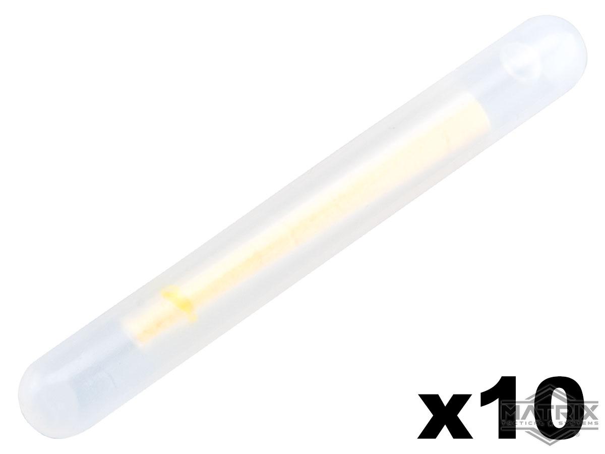 Matrix 2 Mini Glowstick Set (Color: Yellow / 10 Pack)