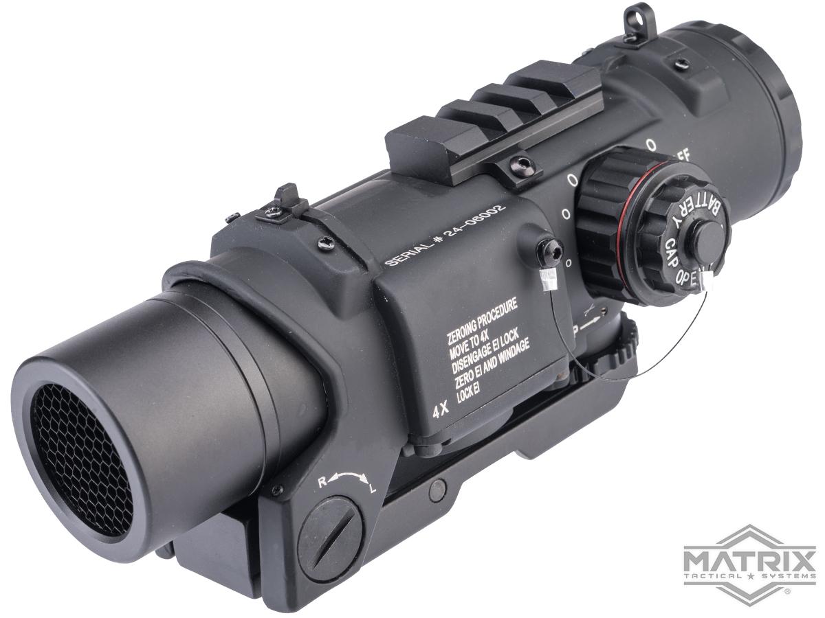 Matrix GDR Optical Sight w/ Illuminated Red/Green Dot (Model: 4x Magnification)