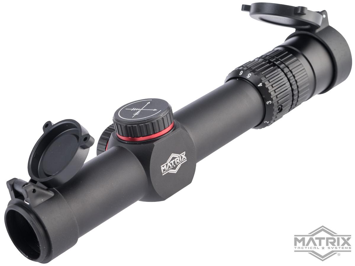 Matrix MARCH HT 1.2-6X24 Tactical Scope (Color: Black)