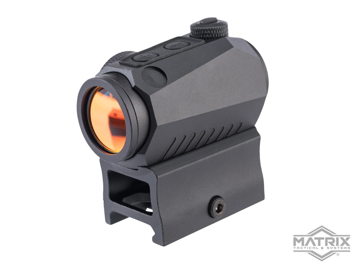 Matrix R5 1x20mm Compact Red Dot Sight w/ Riser & Low Profile Mounts (Color: Black)