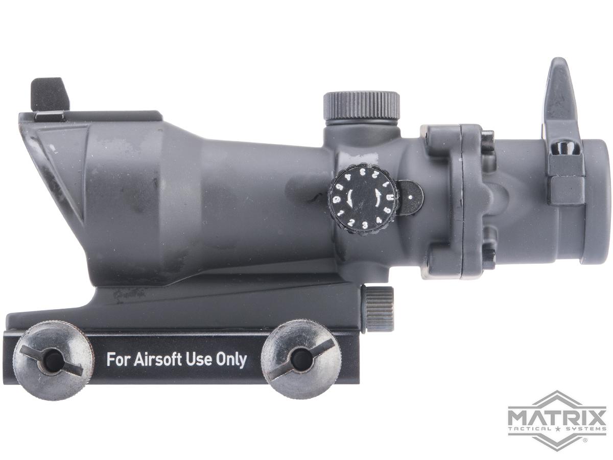 Element 4x32 Magnified Scope w/ Illuminated Reticle & Iron Sight for ...